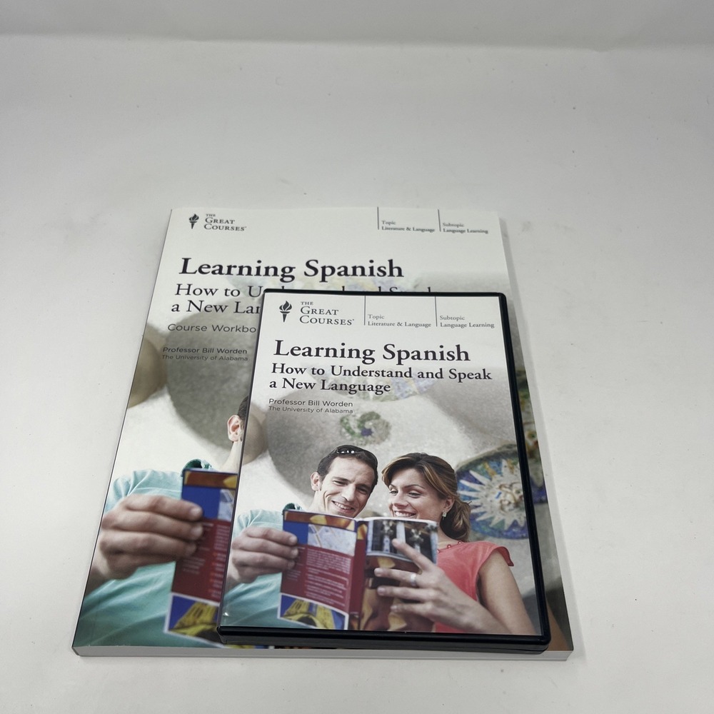 Learning Spanish How to Understand & Speak a New Language Workbook and DVD Set